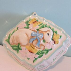 Vintage Hanging Ceramic Mold Franklin Mint Le Cordon Bleu Kitchen Easter Decor